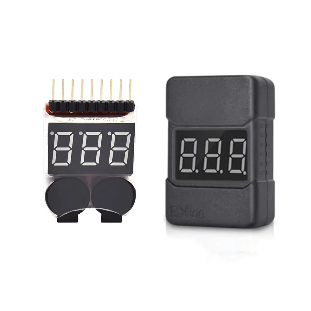 Drone Battery Alarm - BX100 1-8S Lipo Indicatore di tensione