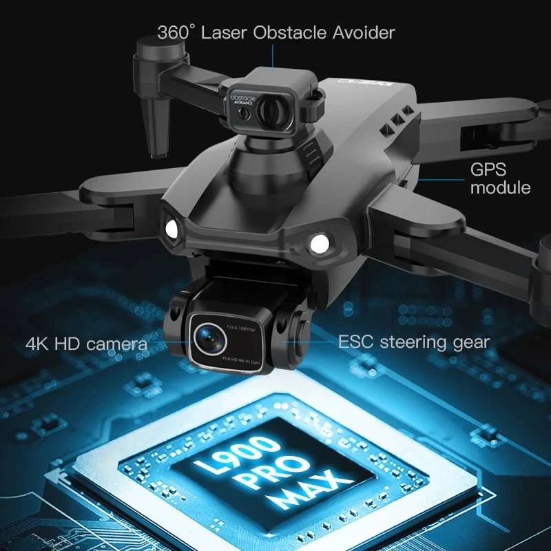 L900 Pro MAX GPS Drone 4K Prof - Drone Battery Box recensione e prezzo
