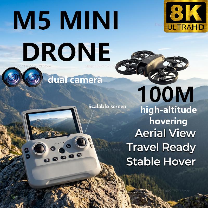 Nuovo Drone M5 Mini 2026 con F - Drone Battery Box recensione e prezzo