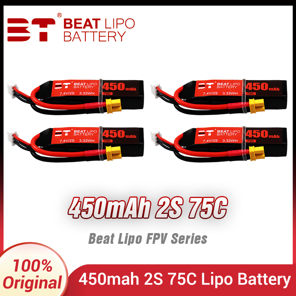 BEAT 2S 7.4V 450mAh 75C Batter - Drone Battery Li-Ion recensione e prezzo