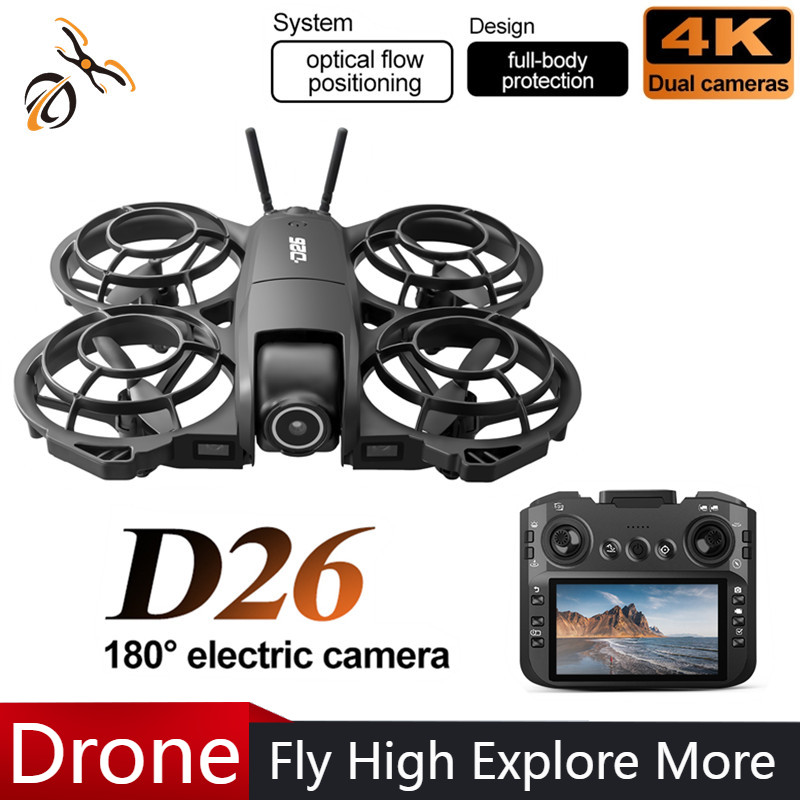 Drone D26 4K HD Aereo 180° °   - Drone Battery Box recensione e prezzo