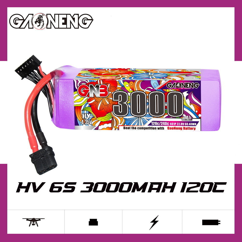 Batteria Lipo GNB 6S 22.8V 300 - Drone Battery Plate recensione e prezzo